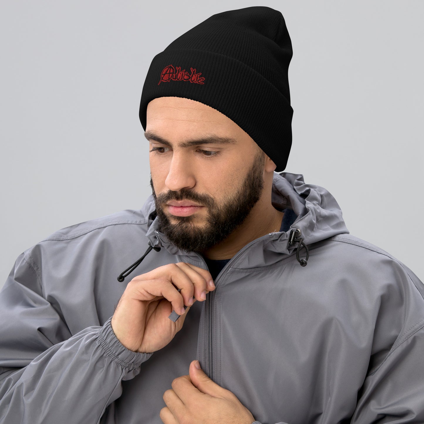 Autistic Embroidered Cuffed Beanie