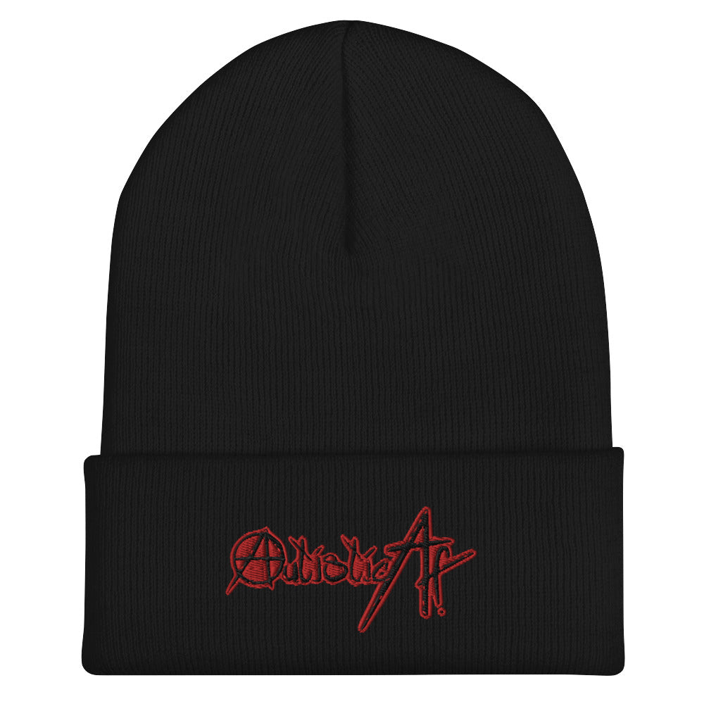 Autistic AF Embroidered Cuffed Beanie