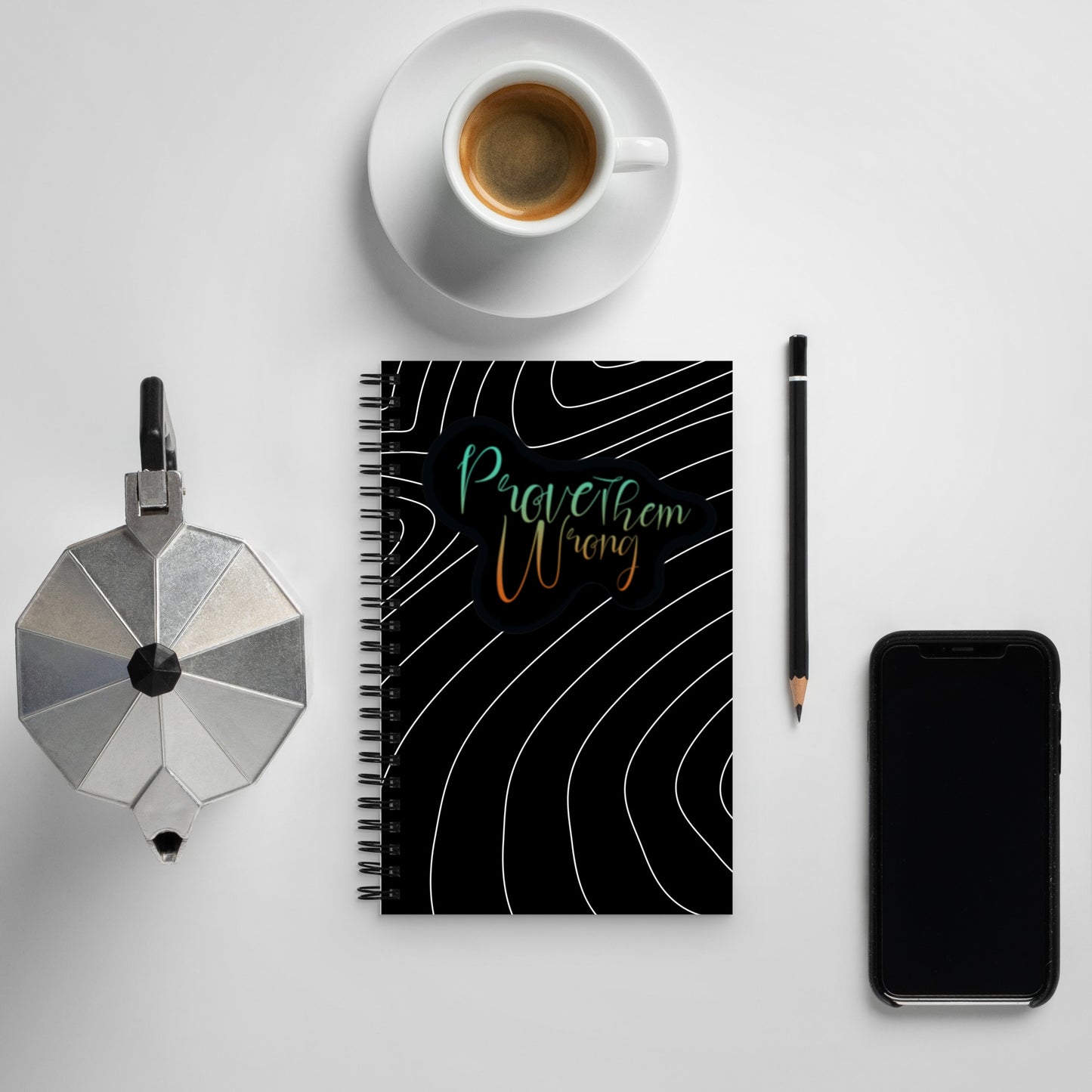 Prove them Wrong Spiral notebook